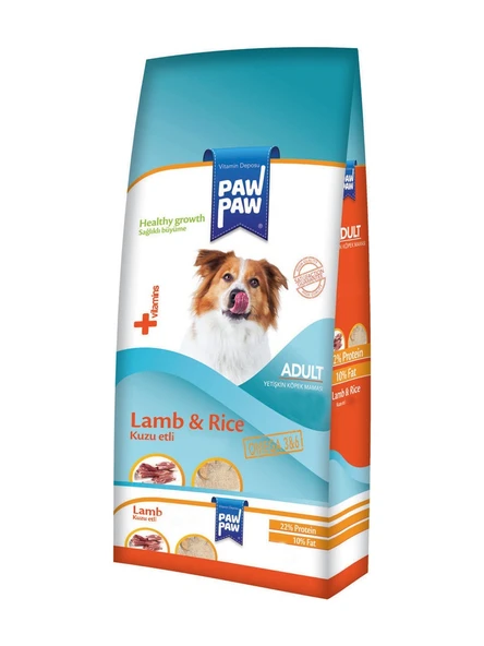 Pawpaw Kuzu Etli Yetişkin Köpek Maması 3 kg ürün görseli 1