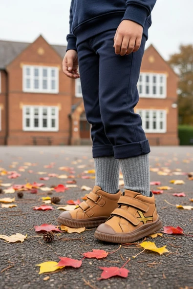 Muggo NEMO Çift Cırtlı Unısex Çocuk Bot - 4