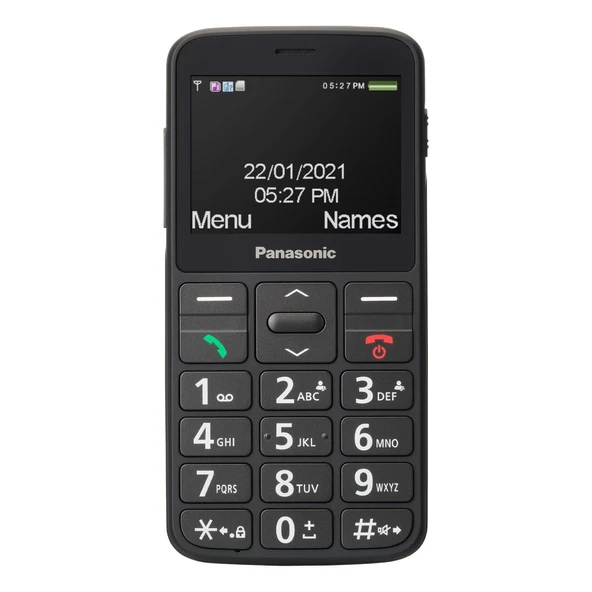 Panasonic KX-TU 160 EXB 2.4" Tuşlu Cep Telefonu Siyah - 1