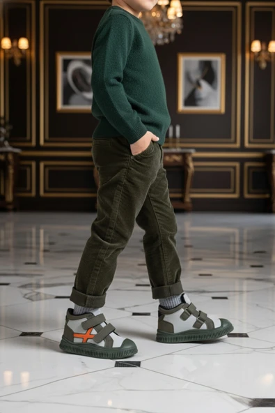 Muggo NEMO Çift Cırtlı Unısex Çocuk Bot - 11