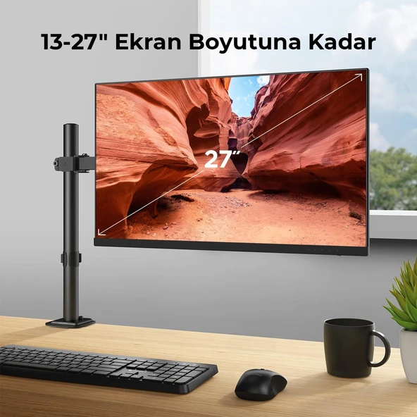 Pm-051 13-27'' Mekanik Monitör Tutucu 28257 - 3
