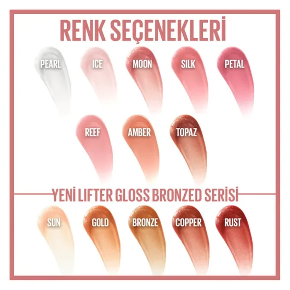 Maybelline New York Lifter Gloss Nemlendirici Dudak Parlatıcısı - 002 Ice - 4