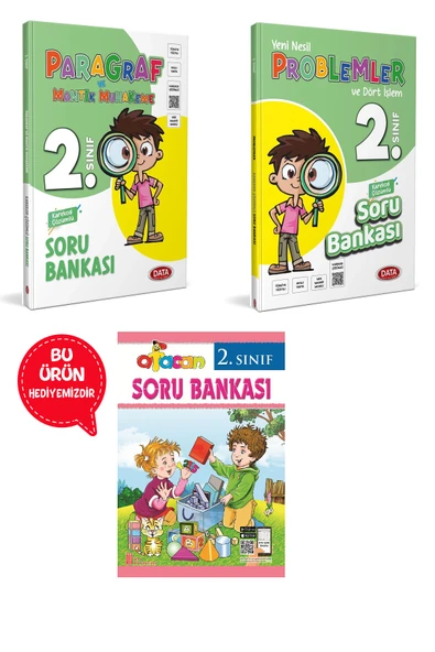 2.Sınıf Maarif Model Süreç Odaklı Karekod Çözümlü Paragraf + Problem ve Dört İşlem Soru Bankası ürün görseli 1