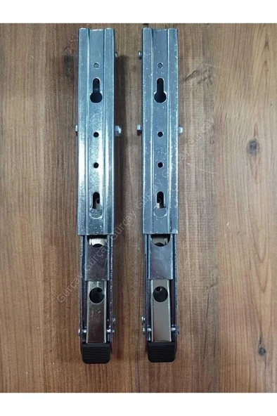 Mandallı Katlanabilir Masa Konsolu Çinko 1 Çift 30cm - 2