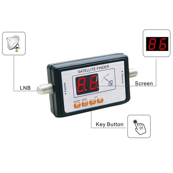 Satlink Ws-6903  Dijital Uydu Ayar Cihazı 6167 - 1