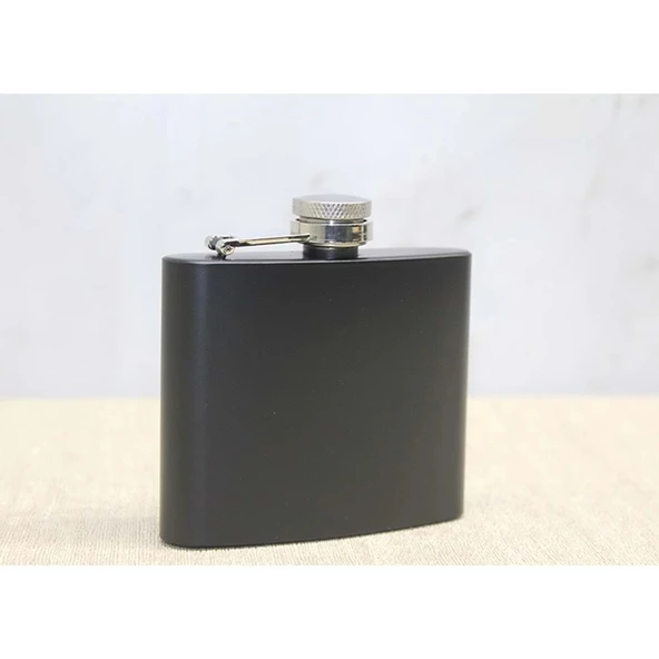 Tekli Siyah 5 Oz Matara ürün görseli 1