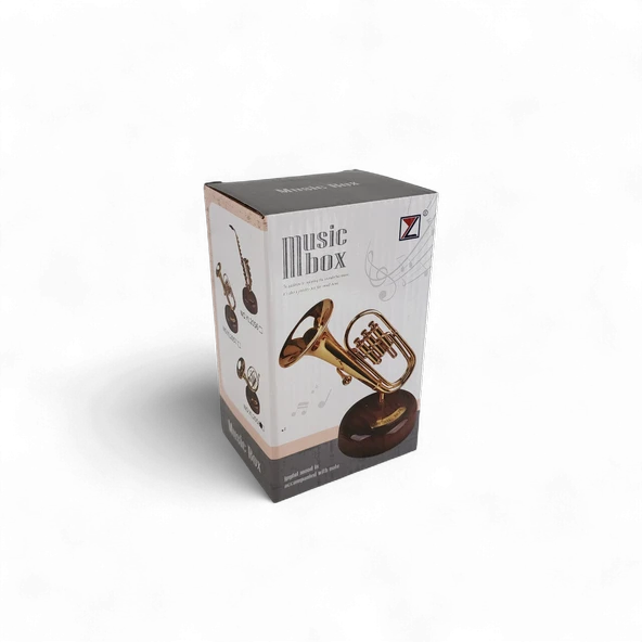 Müzik Kutusu Trompet - Resim 5