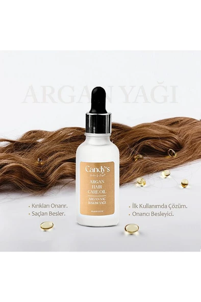 candy's Argan Saç Bakım Serumu Ve Yağı - 3