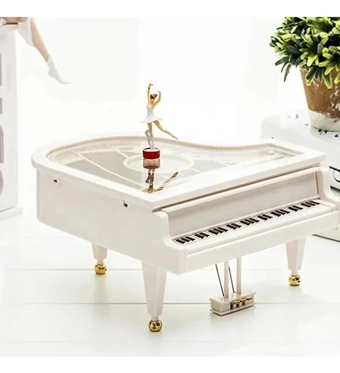 MDB Balerinli Dans Eden Piyano Müzik Kutusu N-46 ürün görseli 1
