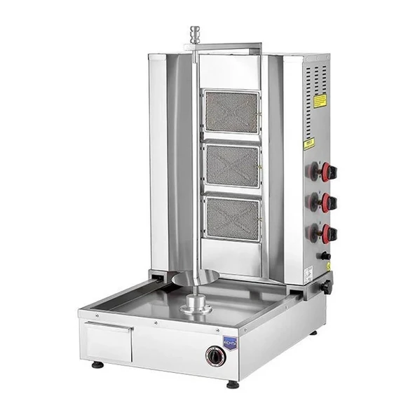 REMTA D06(A)DOĞALGAZLI DÖNER OCAĞI ALTTAN MOTORLU 30 KG KAPASİTE 3 RADYANLI