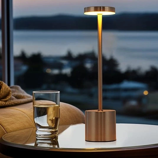 MDB Dekoratif Şarjlı Dokunmatik Masa Lambası ürün görseli 1