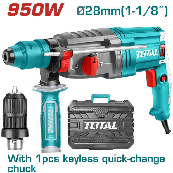 TOTAL TH309288-2 KIRICI DELİCİ MATKAP MANDRENLİ TH309288-2 ürün görseli 1