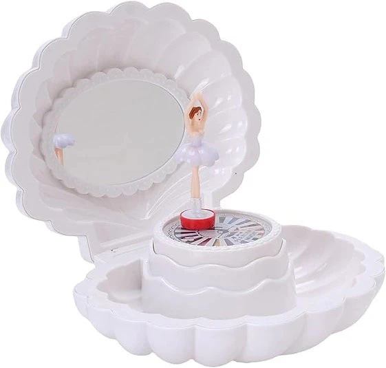 MDB Dans Eden Balerinli İstiridye Müzik ve Takı Kutusu N-38 - Resim 2