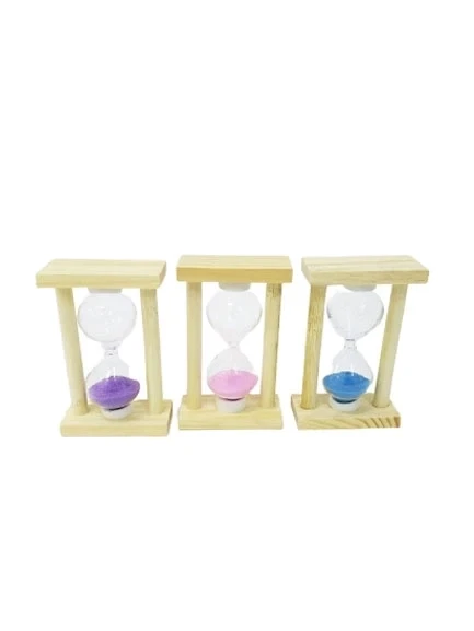 Mini Boy Ucuz Ahşap Kum Saati ürün görseli 1