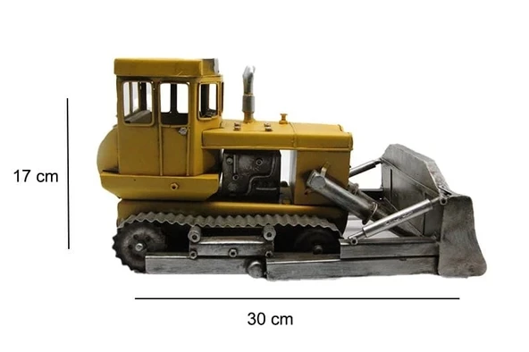 MDB Dekoratif Metal Buldozer ürün görseli 1