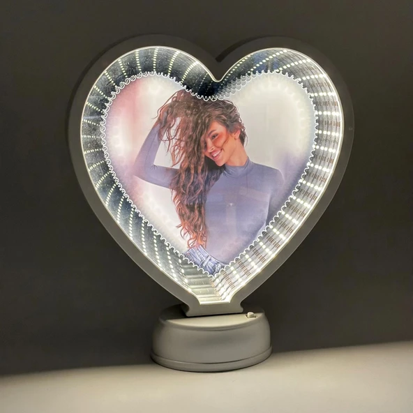 MDB Derinlik Gösteren Kalp Sihirli Ayna ürün görseli 1