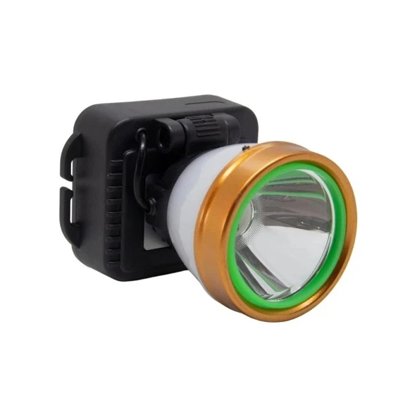 Kafa Lambası, LED Aydınlatmalı Kafa Feneri, Multifonksiyonel 20 Watt + LED 4 Mod Çalışma - Resim 2