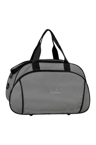 MDB EL VE OMUZ ASKILIKLI SPOR - SEYAHAT ÇANTASI GRİ - Resim 2