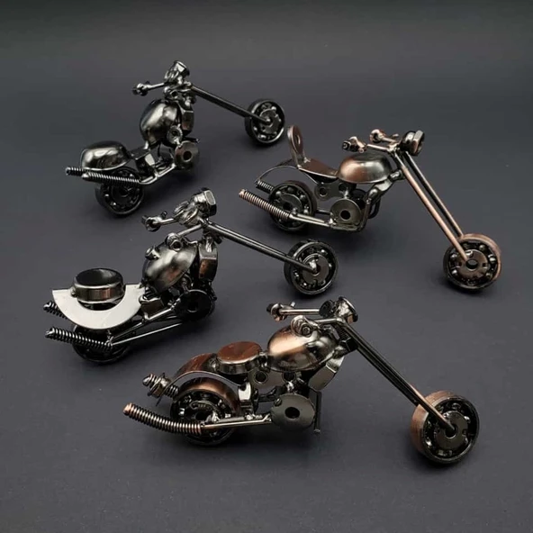 El Yapimi Dekoratif Metal Motor ürün görseli 1