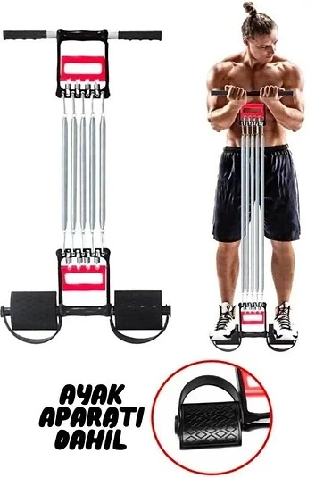 MDB El Ayak Göğüs Yayı 5 Çelik Yaylı - Resim 2