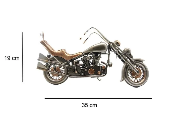 MDB Dekoratif Metal Motorsiklet ürün görseli