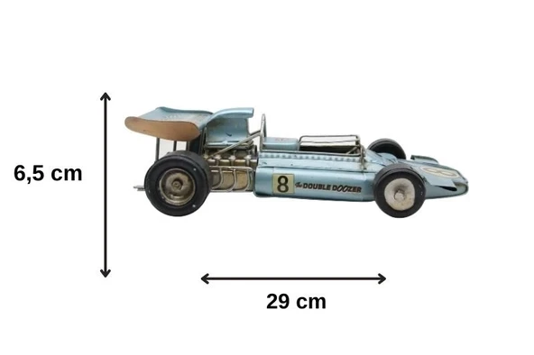 MDB Dekoratif Metal Yarış Arabası ürün görseli 1