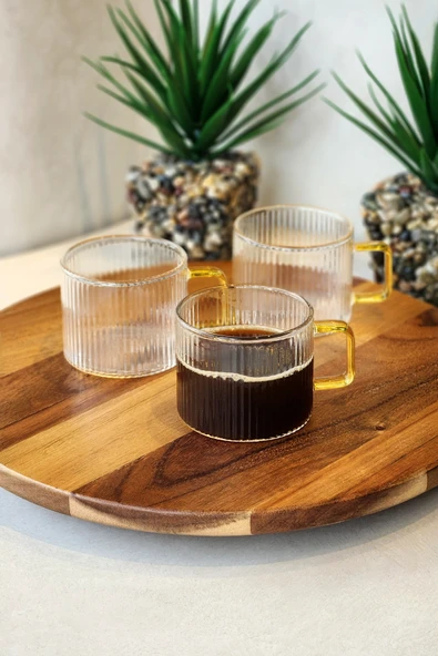 6'LI DESENLİ KUPA -150 ML - Resim 3