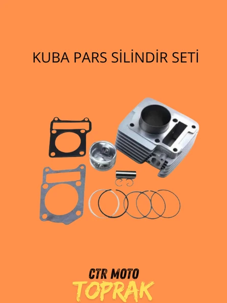 Kuba Pars Silindir Seti – Piston, Segman ve Conta Takımı Motosiklet Motor Seti ürün görseli