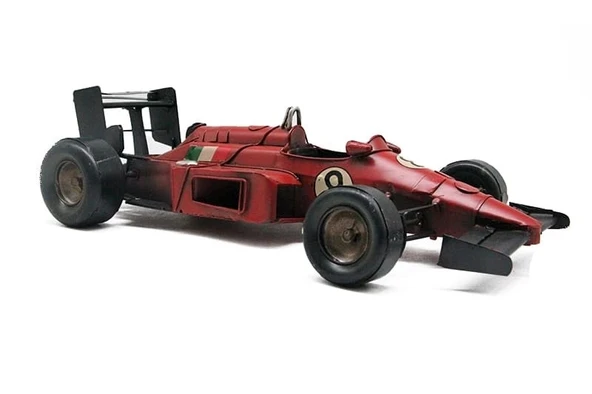 MDB Dekoratif Metal Yarış Arabası - Resim 3