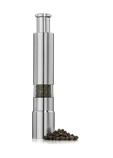 MDB Karabiber Tuz Baharat Öğütücü Otomatik Basmalı Çelik Değirmen - Resim 2