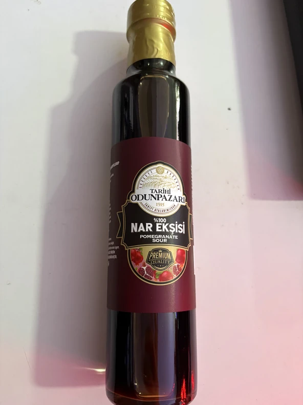 Tarihi odun pazarı nar ekşisi %100 doğal 250 ml - Resim 2