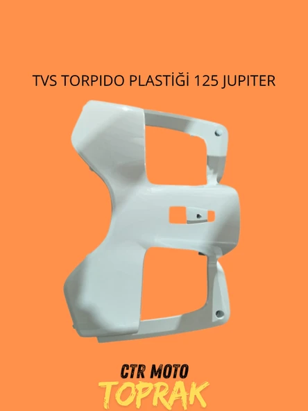 TVS Jupiter 125 Torpido Plastiği – Gövde Ön Panel Kaporta Parçası Beyaz ürün görseli 1