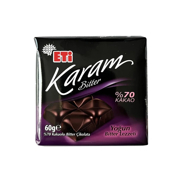 Eti Çikolata Sütlü - Fındıklı - Karam Bitter 60 gr 10 Adet 3 lü Karma Paket - 4