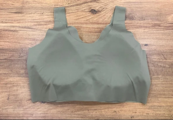 UMT 353 Lazer Önden Çıtçıtlı Dikişsiz Balensiz Pedli Sütyen - Resim 3