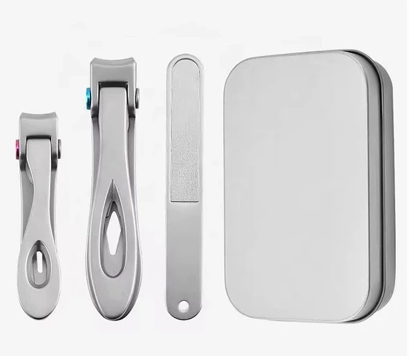 MDB Ultra Geniş Ağızlı Paslanmaz 3 lü Tırnak Makas Seti - Resim 2