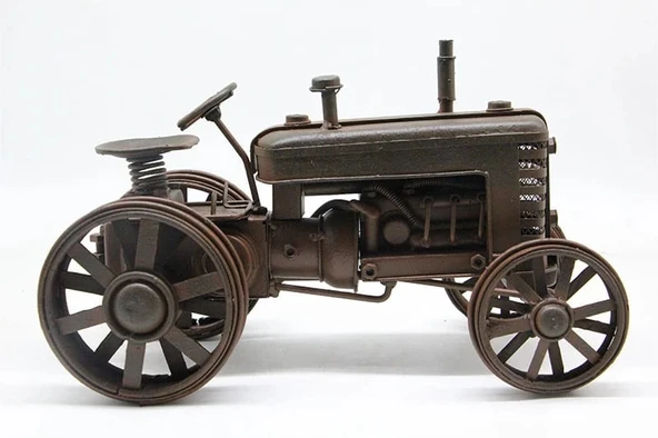 MDB Dekoratif Metal Traktör - Resim 2