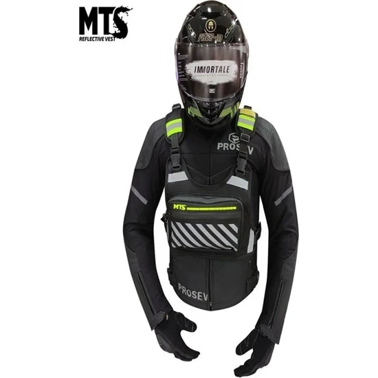 Reflektörlü Göğüs Çantası ürün görseli 1