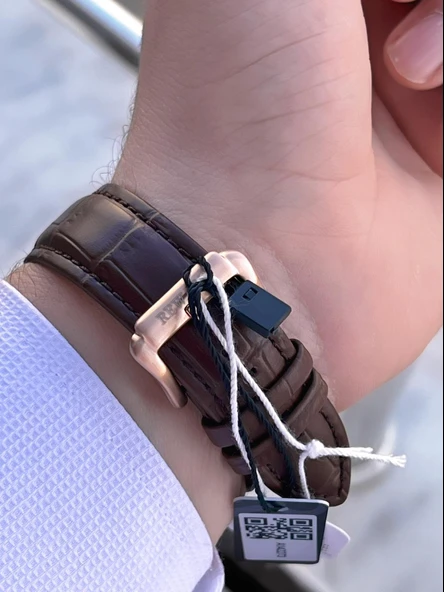 Reward Otomatik Deri Kordon 5 Atm Suya Dayanıklı Erkek Kol Saati VS.BLKT.0616 - Resim 5