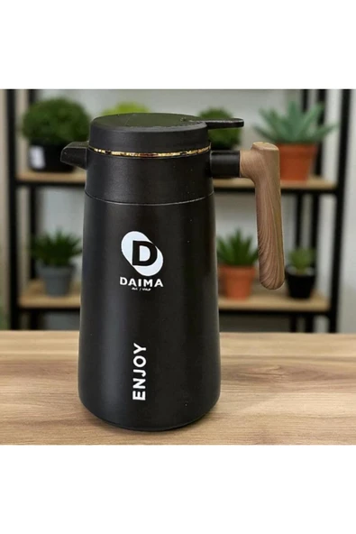 Daima Enjoy Termos Siyah 1680 ml - Resim 2