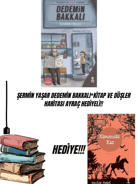 ŞERMİN YAŞAR DEDEMİN BAKKALI*KİTAP AYRACI VE HİKAYE KİTABI HEDİYELİ!!! ürün görseli
