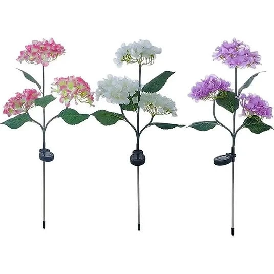 MDB Solar Güneş Enerjili Kazıklı Çiçek LED Lamba S-26 ürün görseli 1