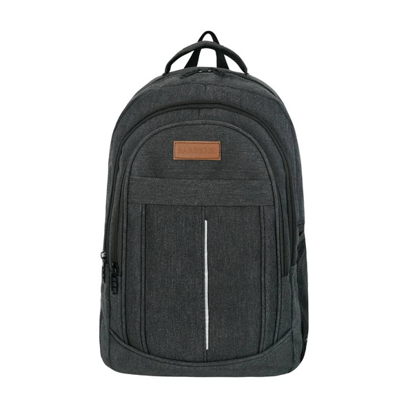 MDB Çok Amaçlı Laptop Dizüstü Bilgisayar Bölmeli Sırt Çantası Siyah ürün görseli 1