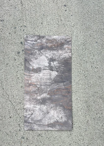 60x30cm Shiny Kaotik Mermer Desenli Yapışkanlı Mutfak Banyo Kaplama Duvar Paneli Kağıdı TX-041 - Resim 6