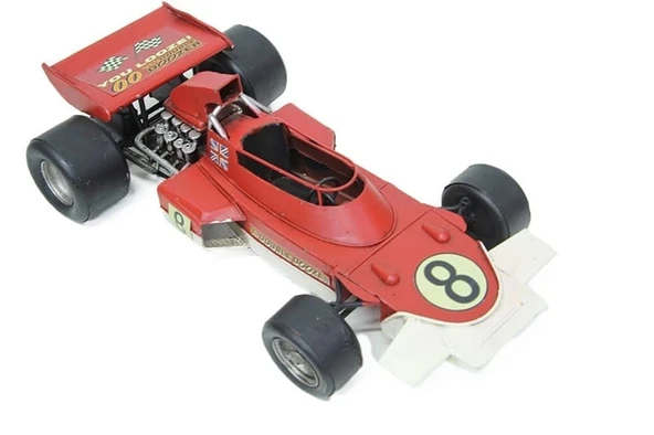 MDB Dekoratif Metal Yarış Arabası - Resim 4