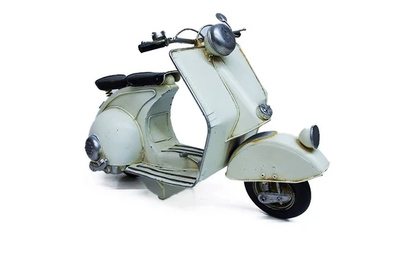 MDB Dekoratif Metal Scooter - Resim 3