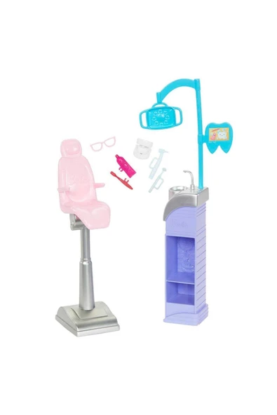 Barbie Diş Doktoru Bebek Ve Oyun Seti Hkt69 - 6