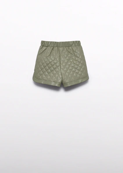 Mayoral Abel&Lula Kız Çocuk Deri Şort - Resim 3