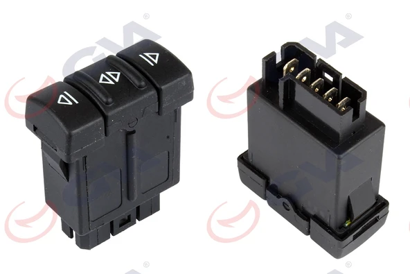 GVA 8012002 CAM AÇMA ANAHTARI SOL RENAULT 19 - MASTER TEKLİ 7700817339 ürün görseli