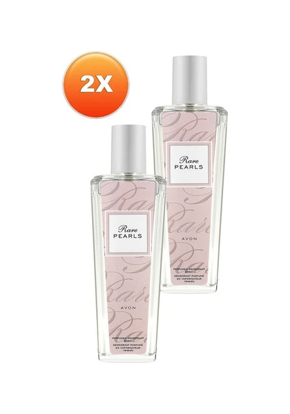 Avon Rare Pearls Parfümlü Vücut Spreyi 2 x 75 ML ürün görseli