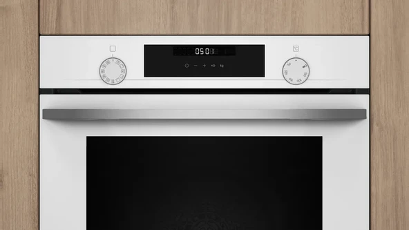 SİEMENS HU736AEV0T iQ300 Buhar Destekli Ankastre Fırın 60 x 60 cm Beyaz - 2